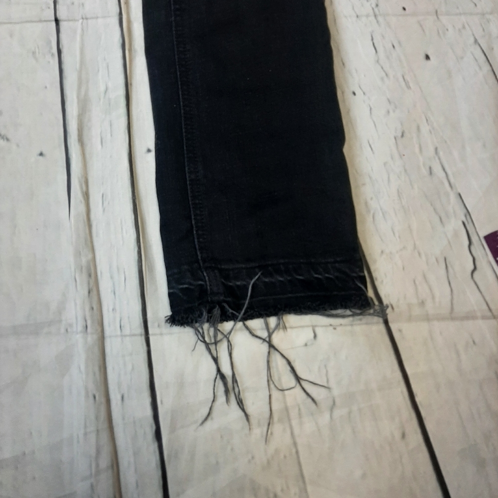 Current Elliott cropped straight townhouse jeans - Picture 3 of 11